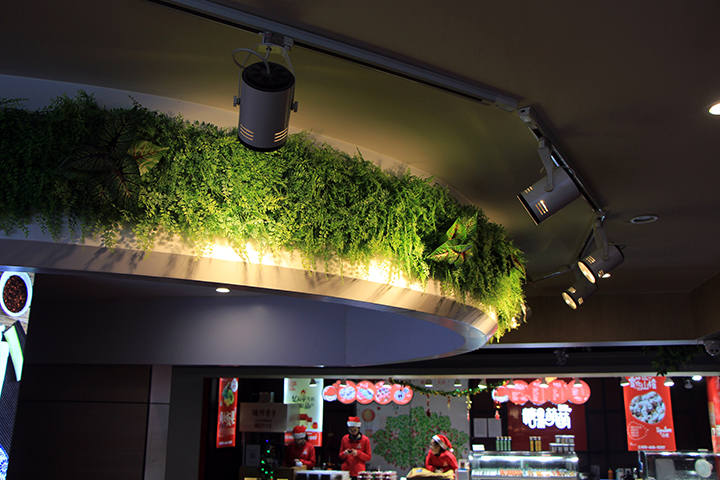 仿真植物墻優(yōu)點